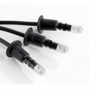 Trio mini- lampes + capteur solaire