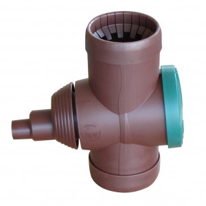 Filtre-collecteur gouttière marron