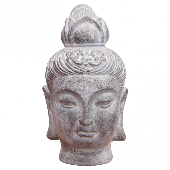 Statue tête de bouddha