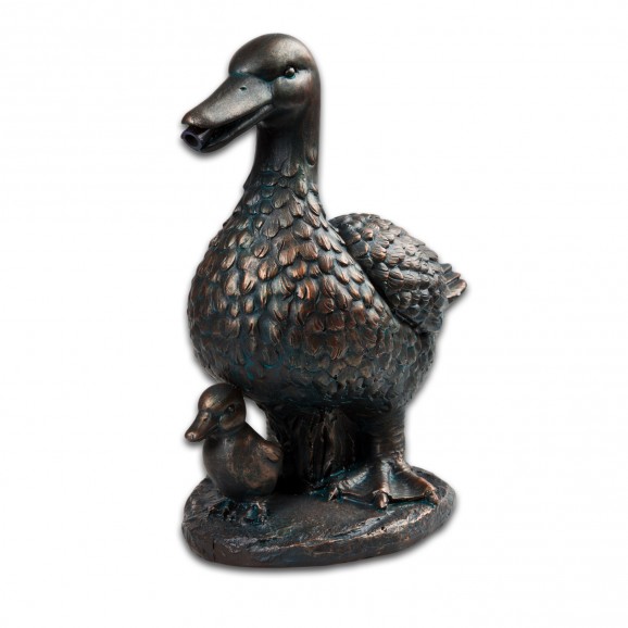 Gargouille canard avec pompe