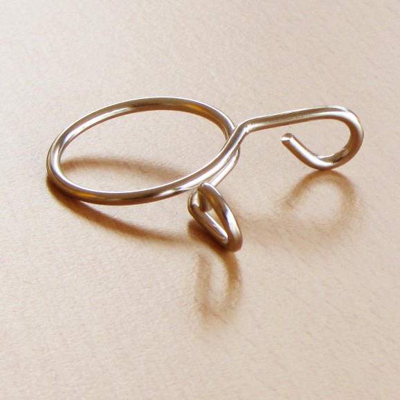 Collier pour tuyau d'air Ø19mm x2