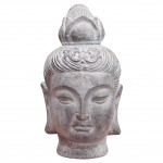 Statue tête de bouddha